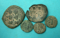 Byzantine, Follis, Scyphate & Decanummiums, 5-Pack!